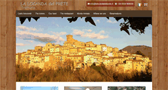 Desktop Screenshot of lalocandadelprete.it