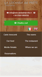 Mobile Screenshot of lalocandadelprete.it